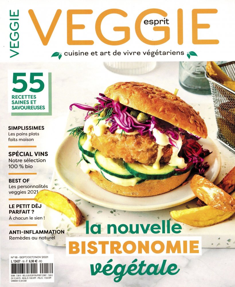 Numéro 18 magazine Esprit Veggie