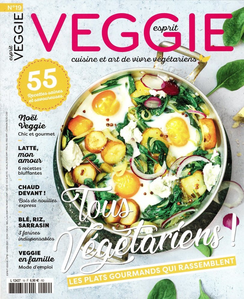 Numéro 19 magazine Esprit Veggie