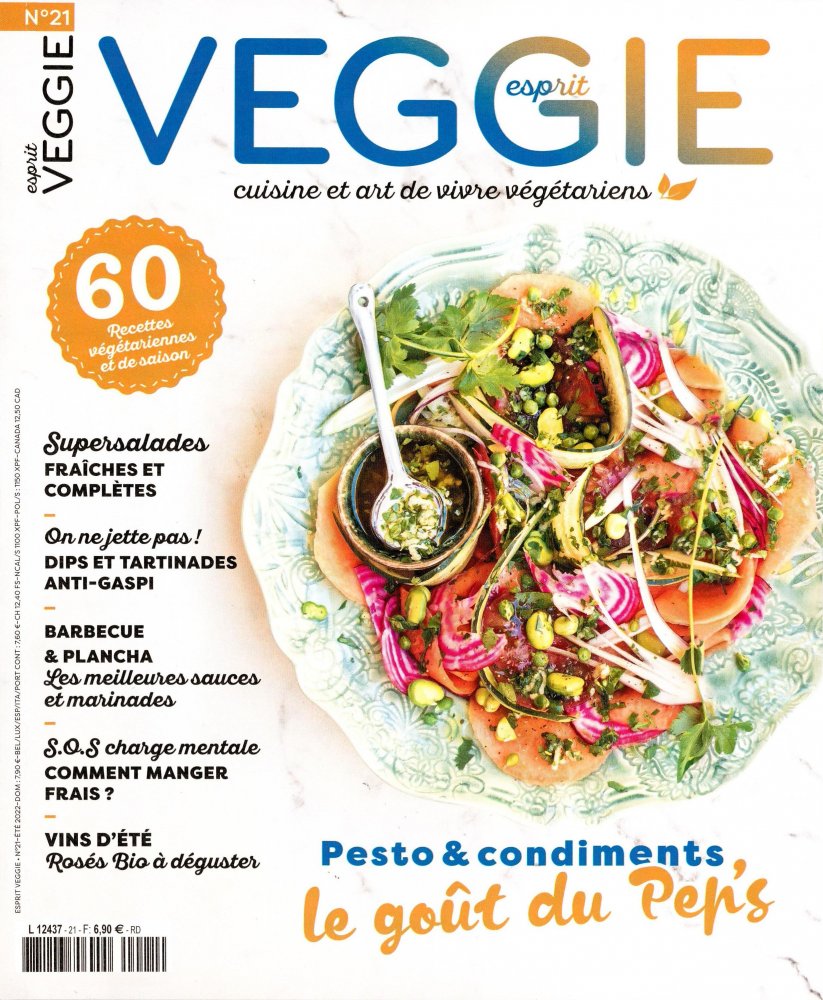 Numéro 21 magazine Esprit Veggie