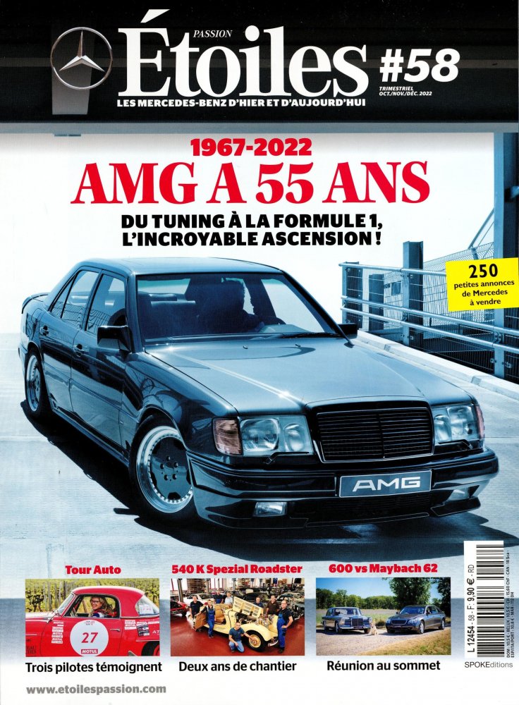 Numéro 58 magazine Étoiles Passion