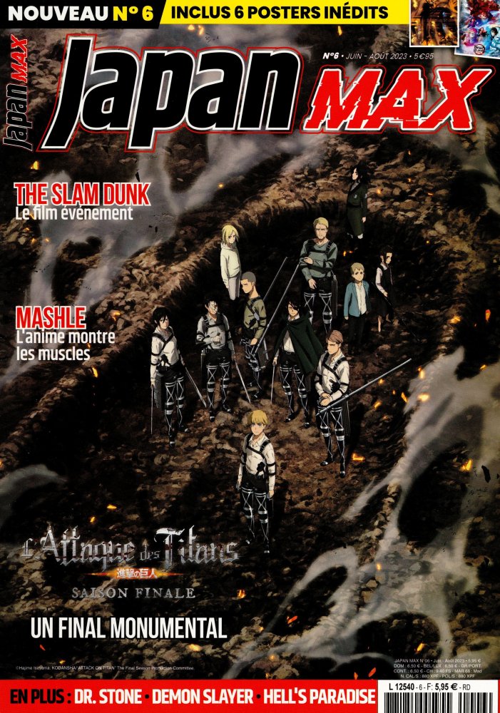 Numéro 6 magazine Japan Max