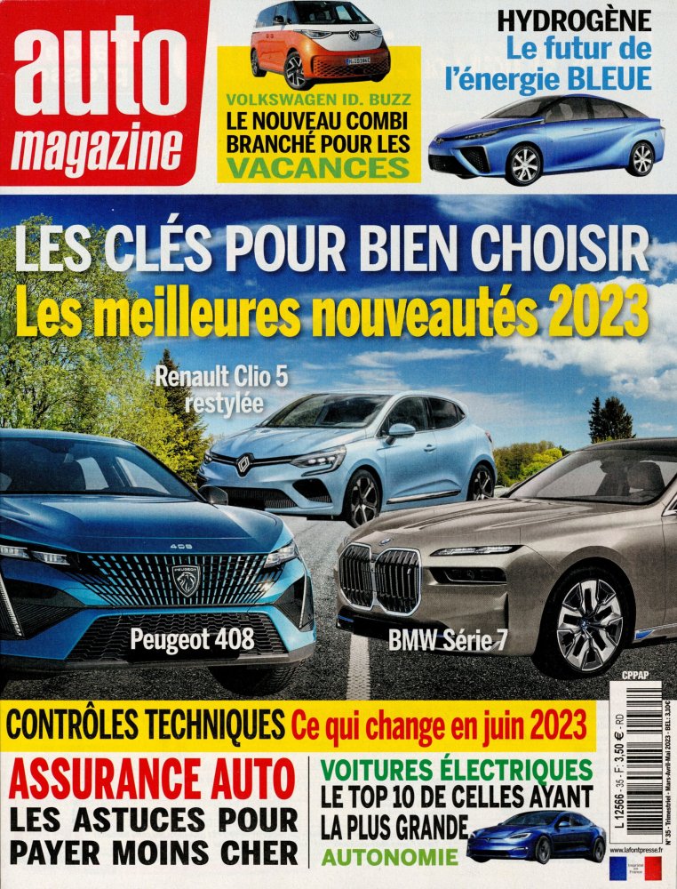 Numéro 35 magazine Auto Magazine