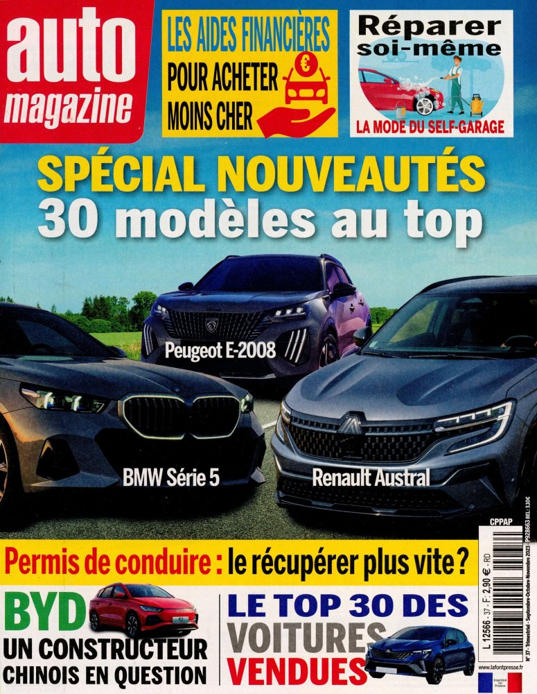 Numéro 37 magazine Auto Magazine