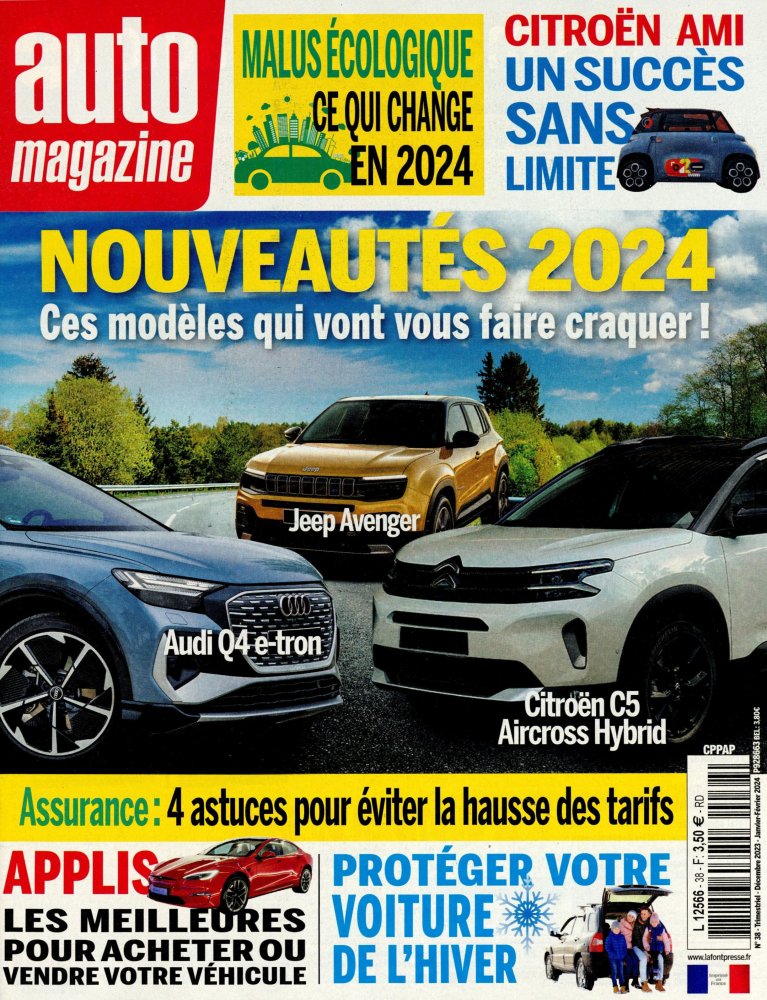 Numéro 38 magazine Auto Magazine