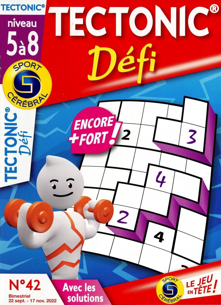Numéro 42 magazine SC Tectonic Défi Niv 5 à 8