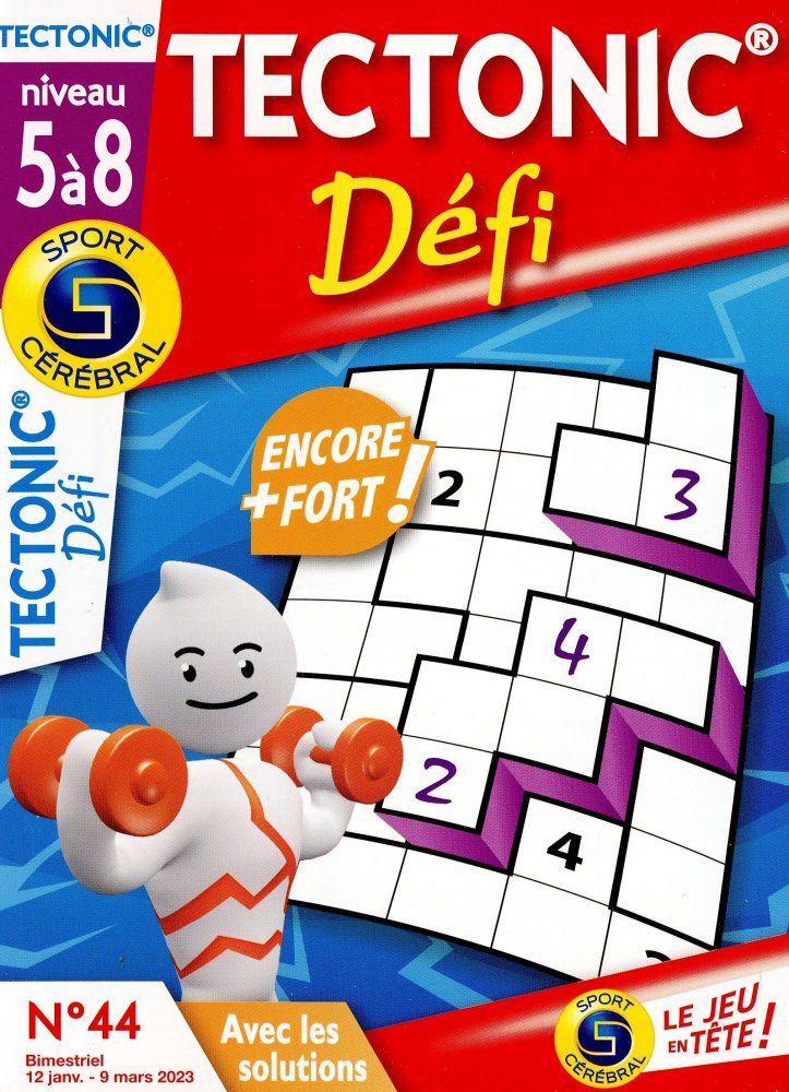 Numéro 44 magazine SC Tectonic Défi Niv 5 à 8
