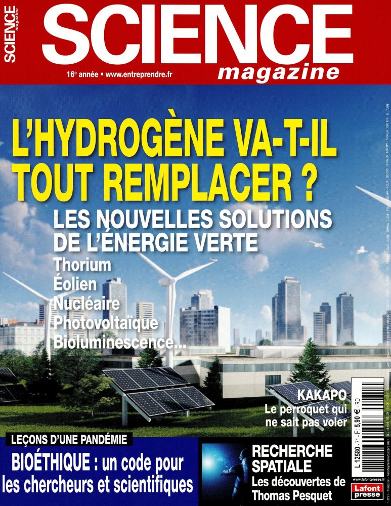Numéro 71 magazine Science Magazine