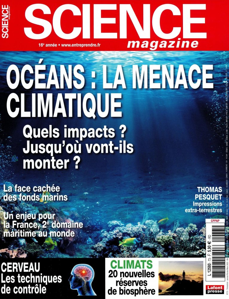 Numéro 73 magazine Science Magazine