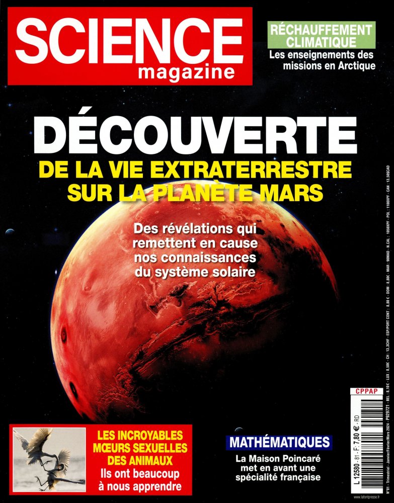 Numéro 81 magazine Science Magazine