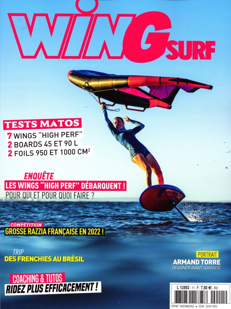 Numéro 11 magazine Wing Surf