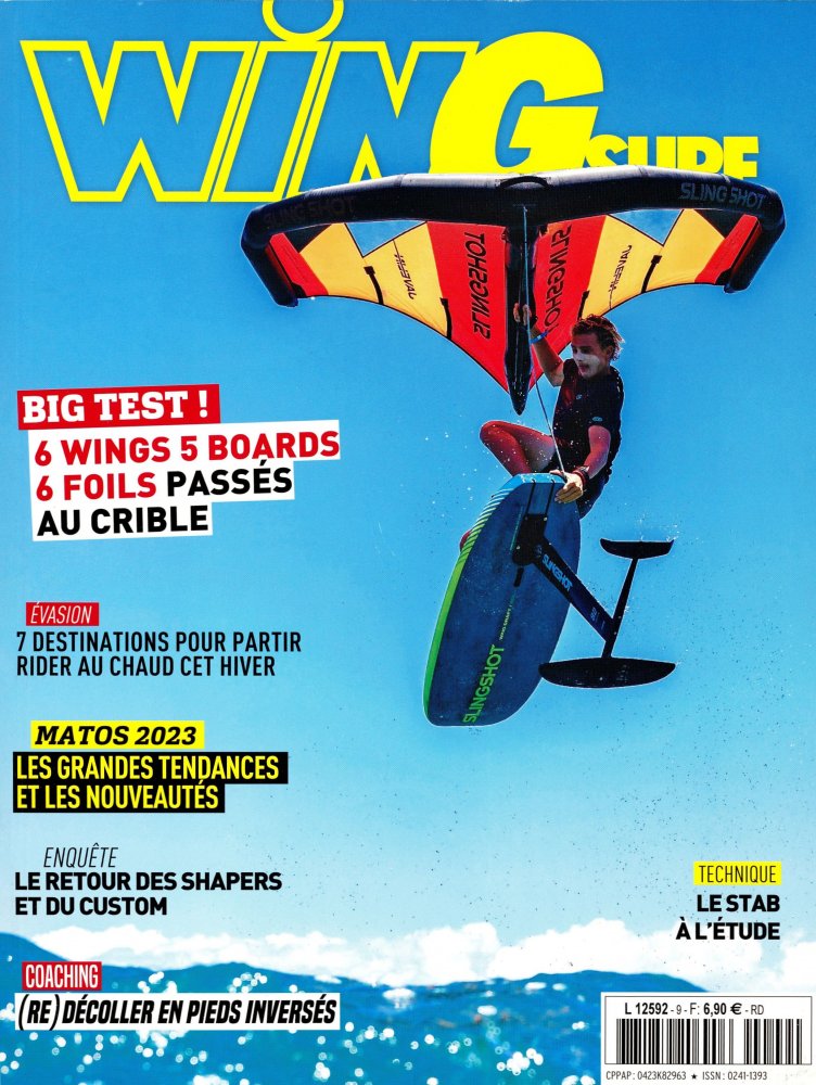 Numéro 9 magazine Wing Surf
