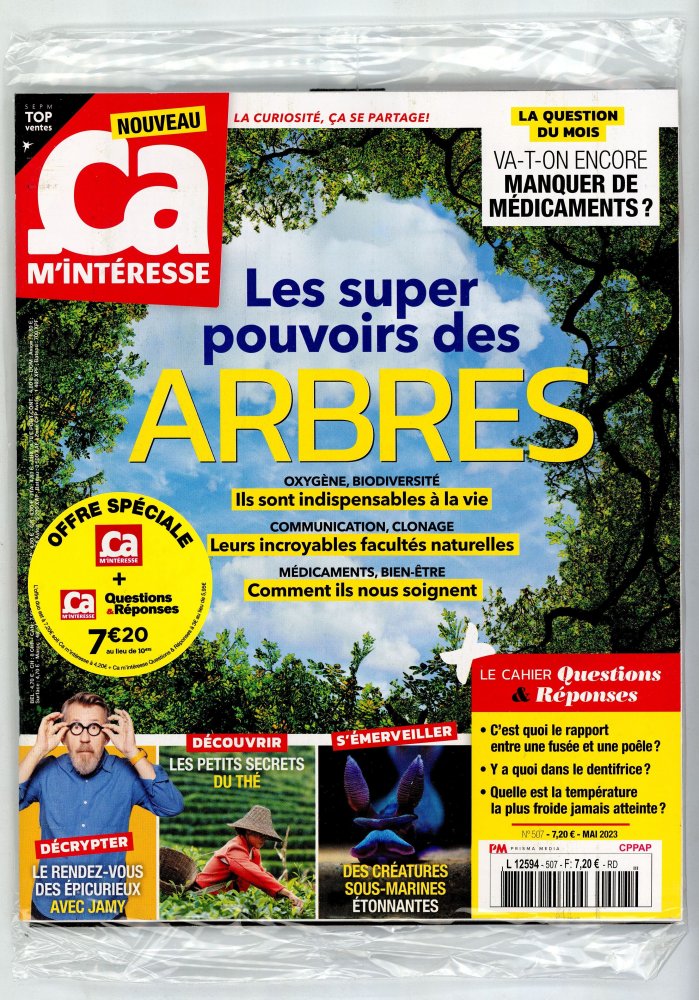 Numéro 507 magazine Ça M'Intéresse + Ça M'Interésse Questions & Réponses