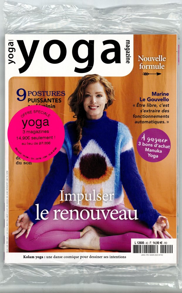 Numéro 42 magazine Yoga Magazine 3 Numéros