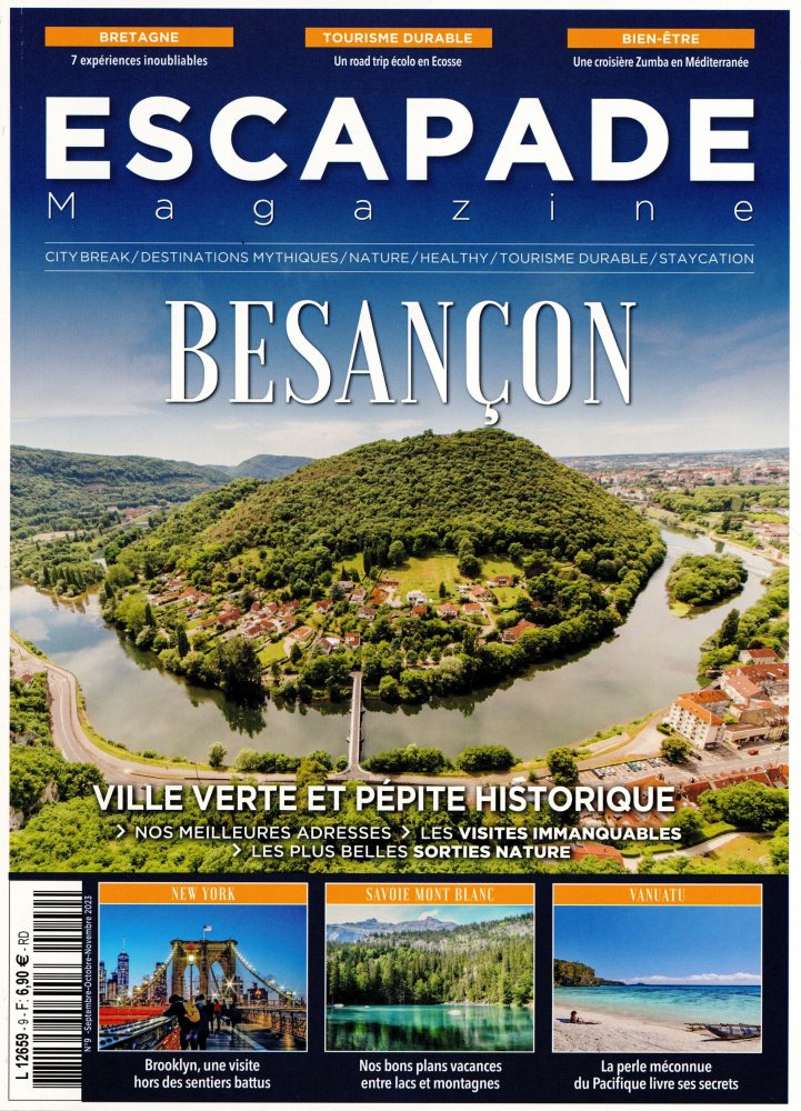 Numéro 9 magazine Escapade Magazine