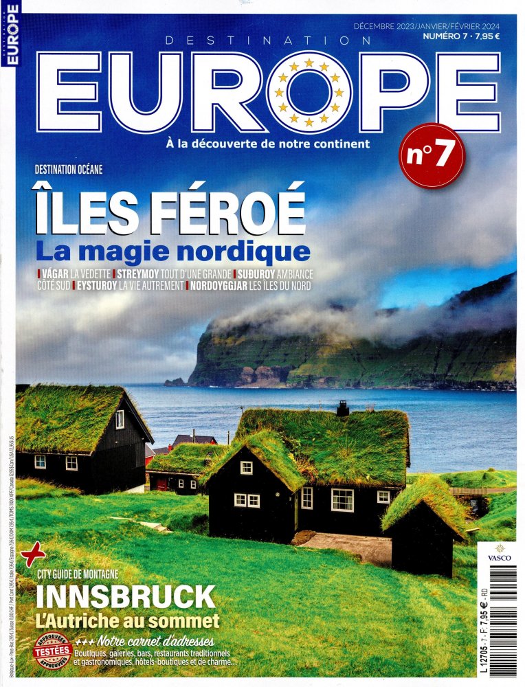 Numéro 7 magazine Destination Europe