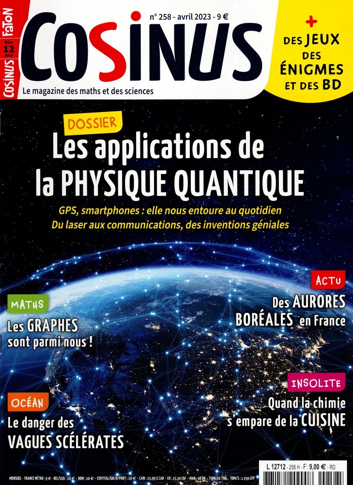 Numéro 258 magazine Cosinus