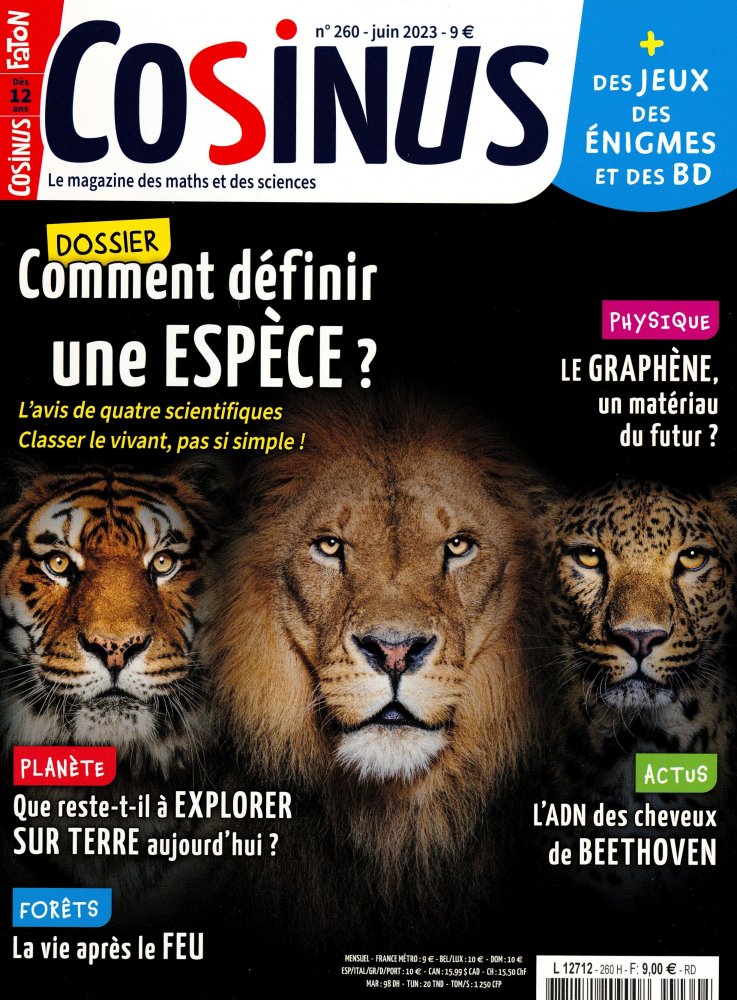 Numéro 260 magazine Cosinus