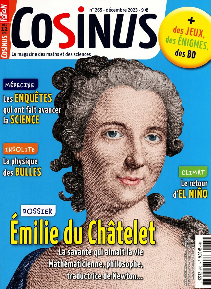 Numéro 265 magazine Cosinus