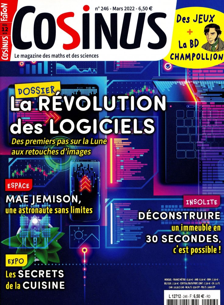 Numéro 246 magazine Cosinus