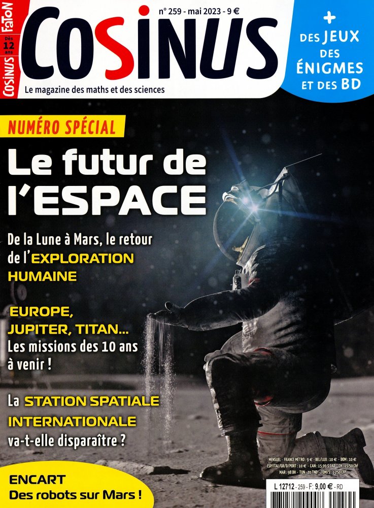 Numéro 259 magazine Cosinus