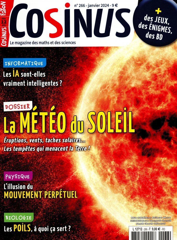 Numéro 266 magazine Cosinus