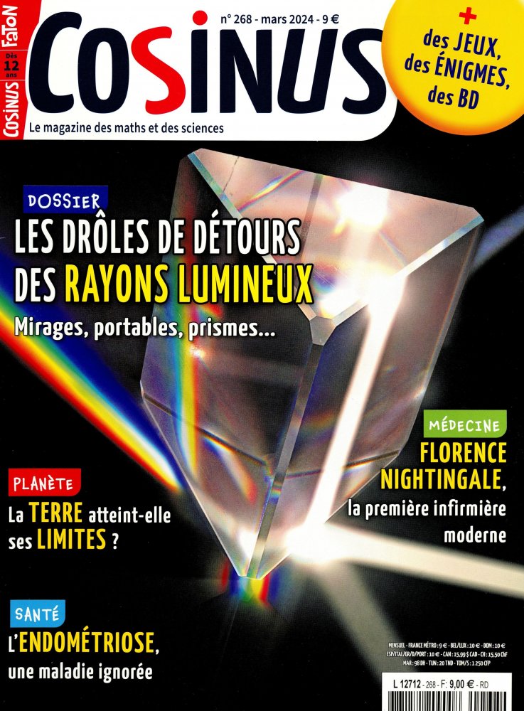 Numéro 268 magazine Cosinus