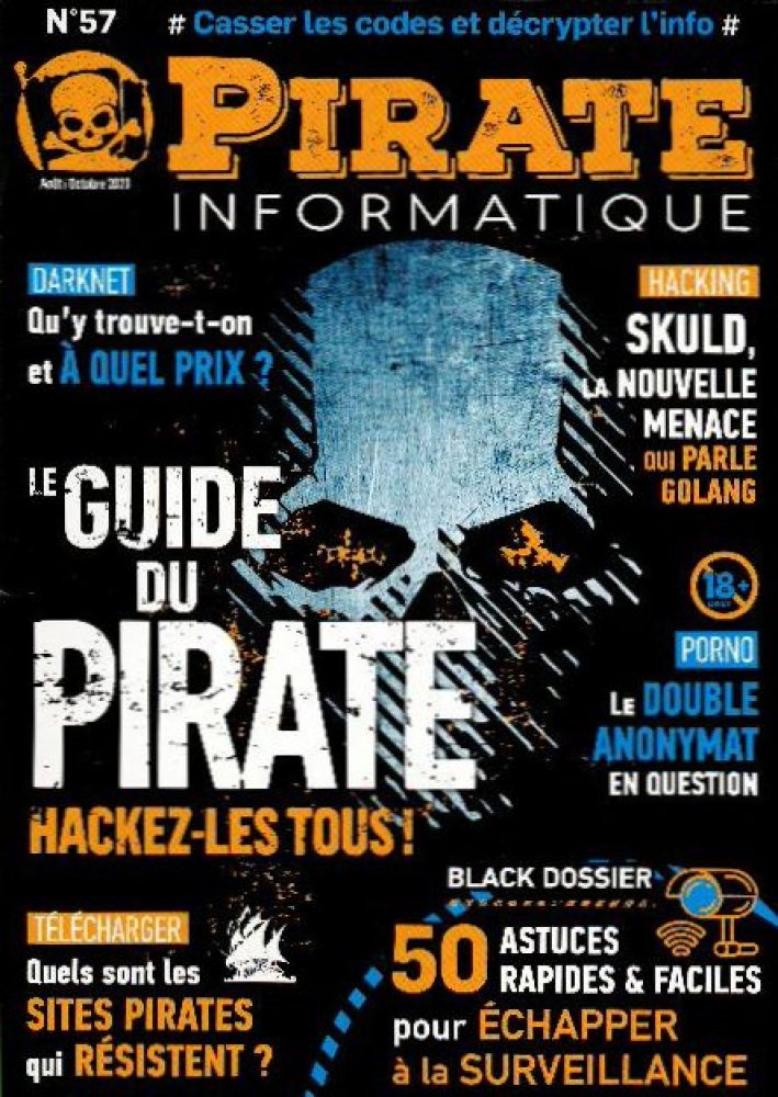 Numéro 57 magazine Pirate Informatique