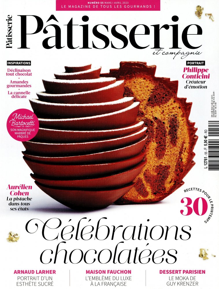 Numéro 55 magazine Pâtisseries & Compagnie