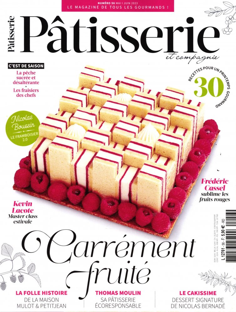 Numéro 56 magazine Pâtisseries & Compagnie
