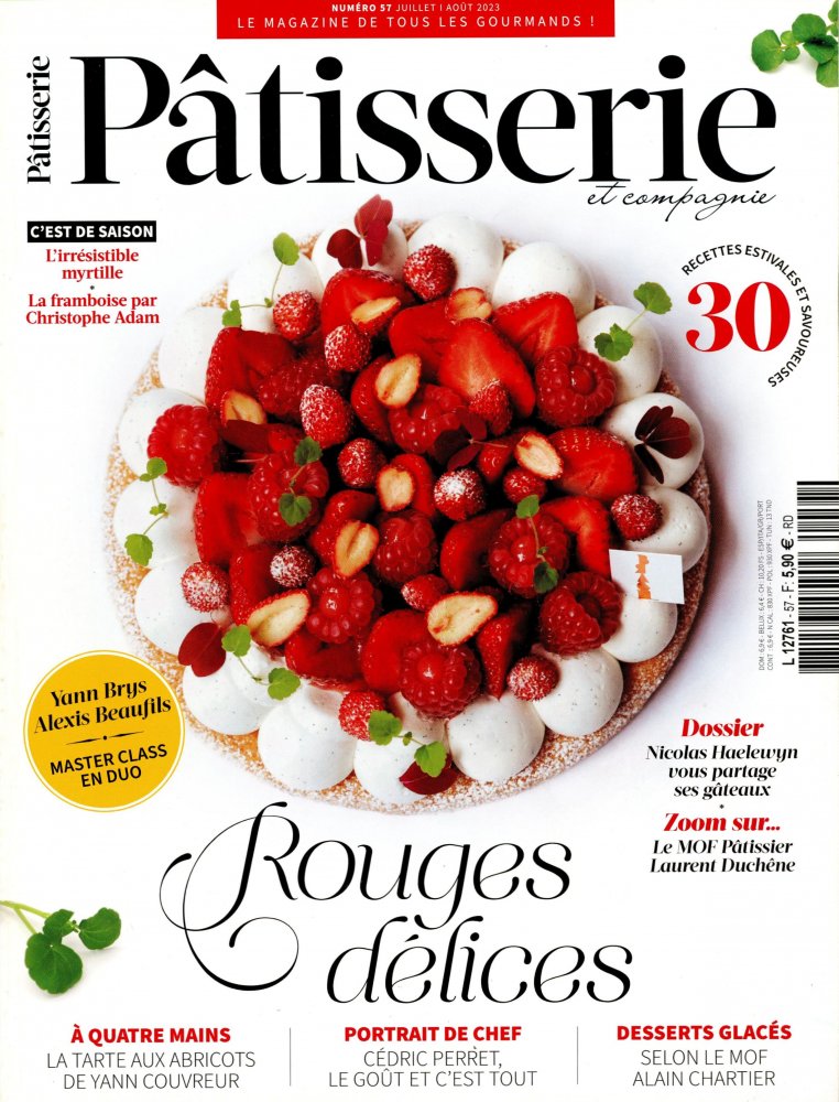 Numéro 57 magazine Pâtisseries & Compagnie