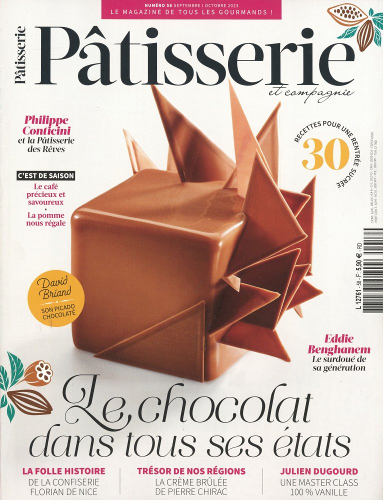 Numéro 58 magazine Pâtisseries & Compagnie