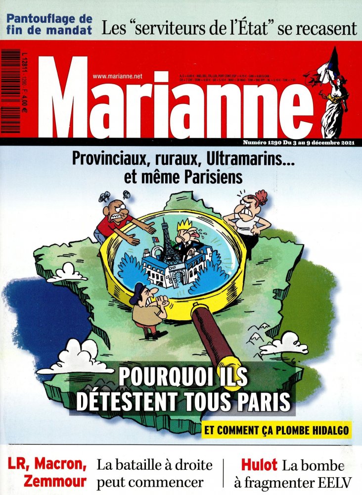 Numéro 1290 magazine Marianne