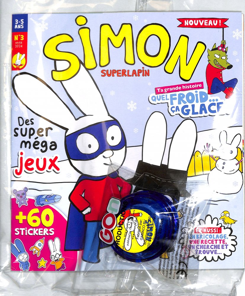 Numéro 3 magazine Simon SuperLapin