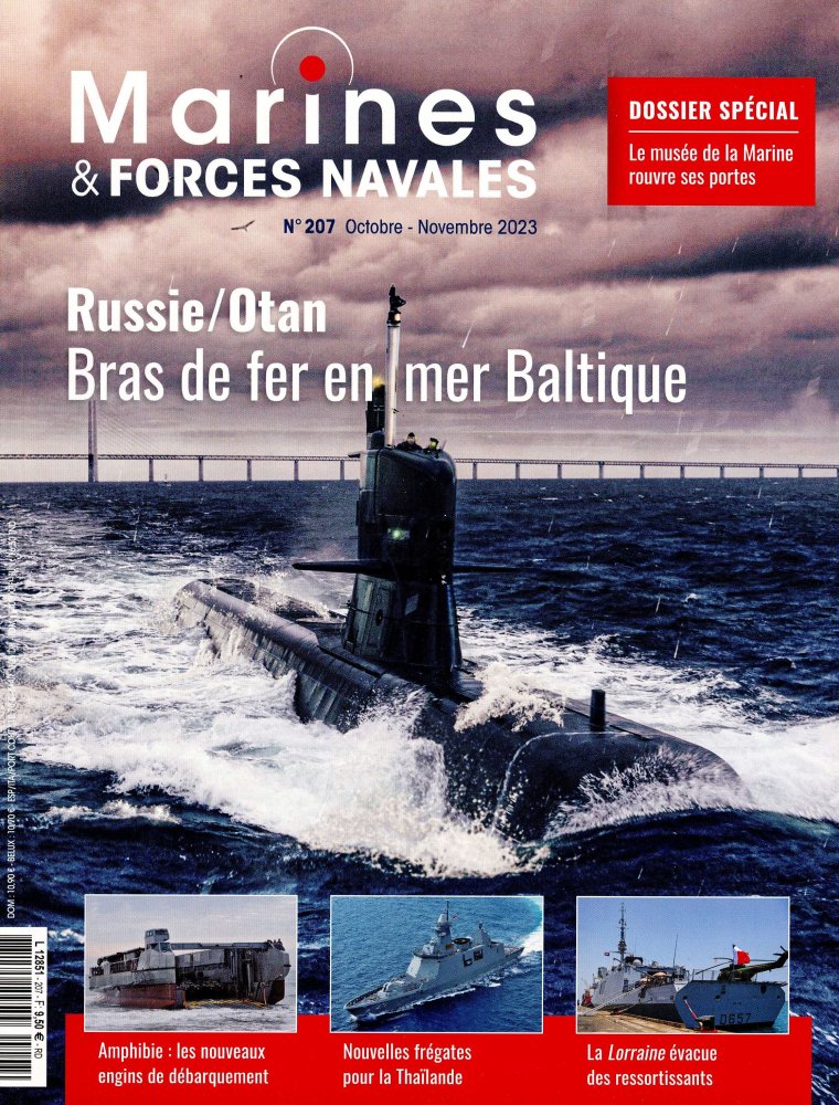 Numéro 207 magazine Marines & Forces Navales