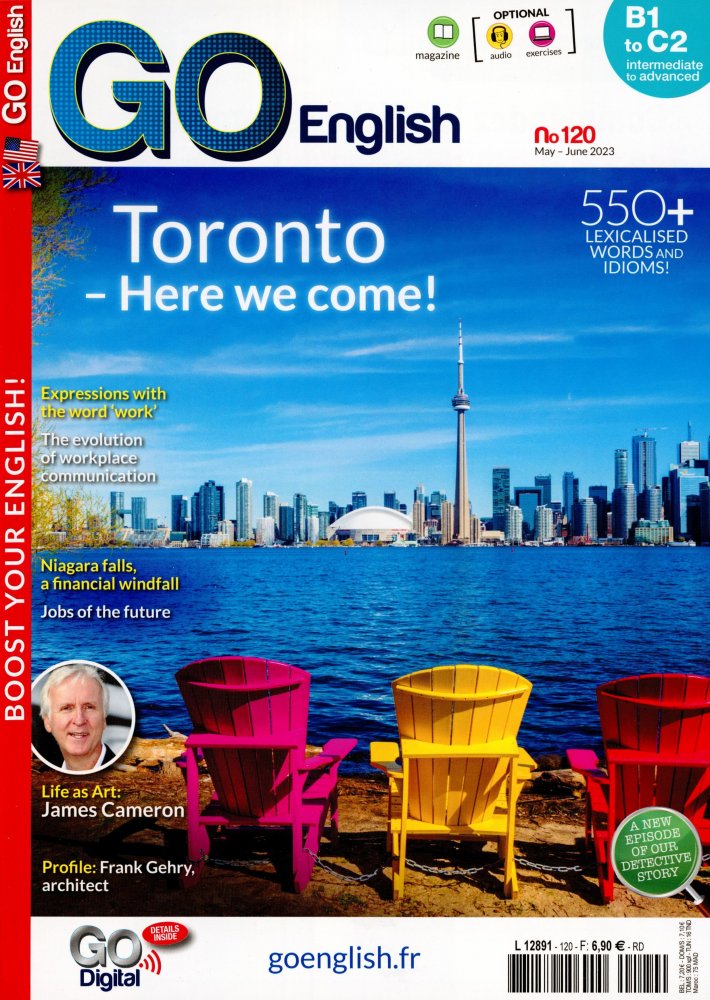 Numéro 120 magazine Go English