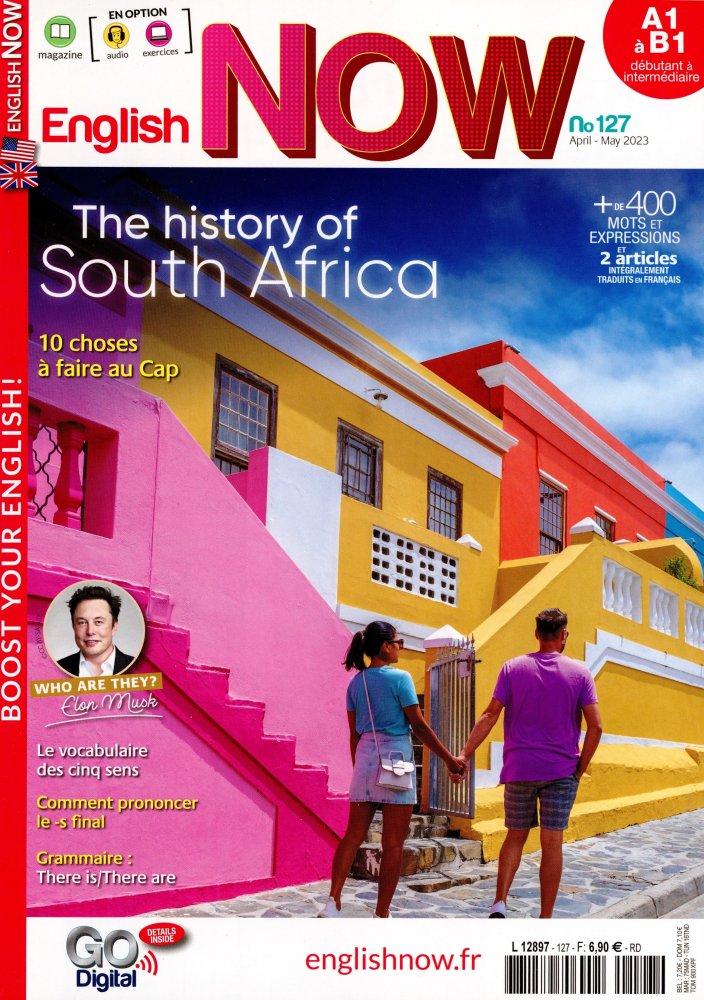 Numéro 127 magazine English Now