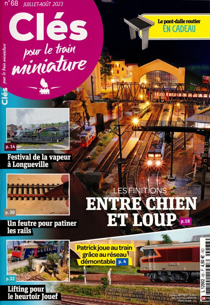 Numéro 68 magazine Clés Pour le Train Miniature