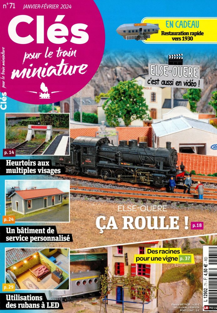 Numéro 71 magazine Clés Pour le Train Miniature