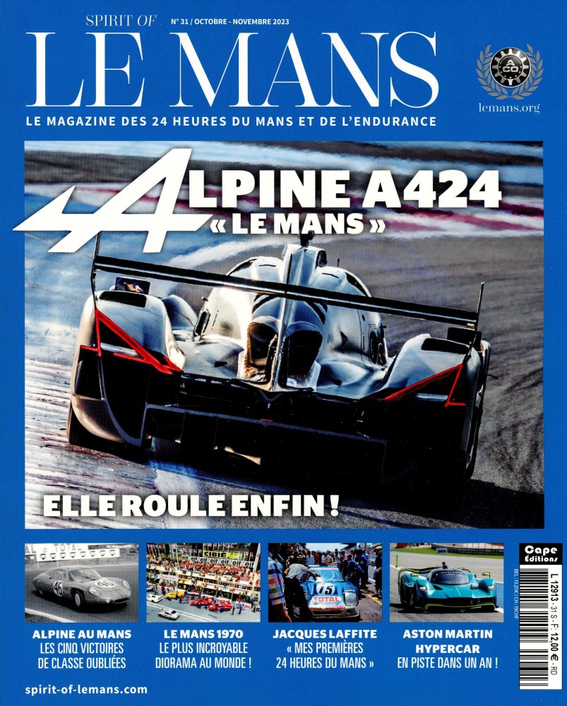 Numéro 31 magazine Spirit Of Le Mans