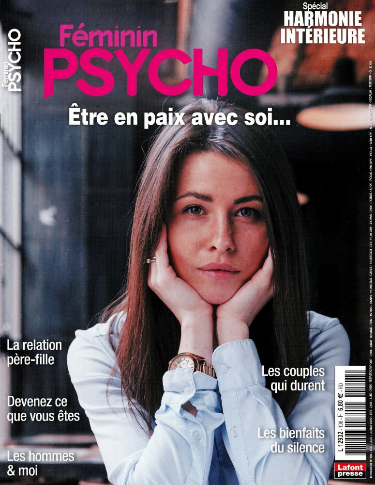 Numéro 108 magazine Féminin Psycho