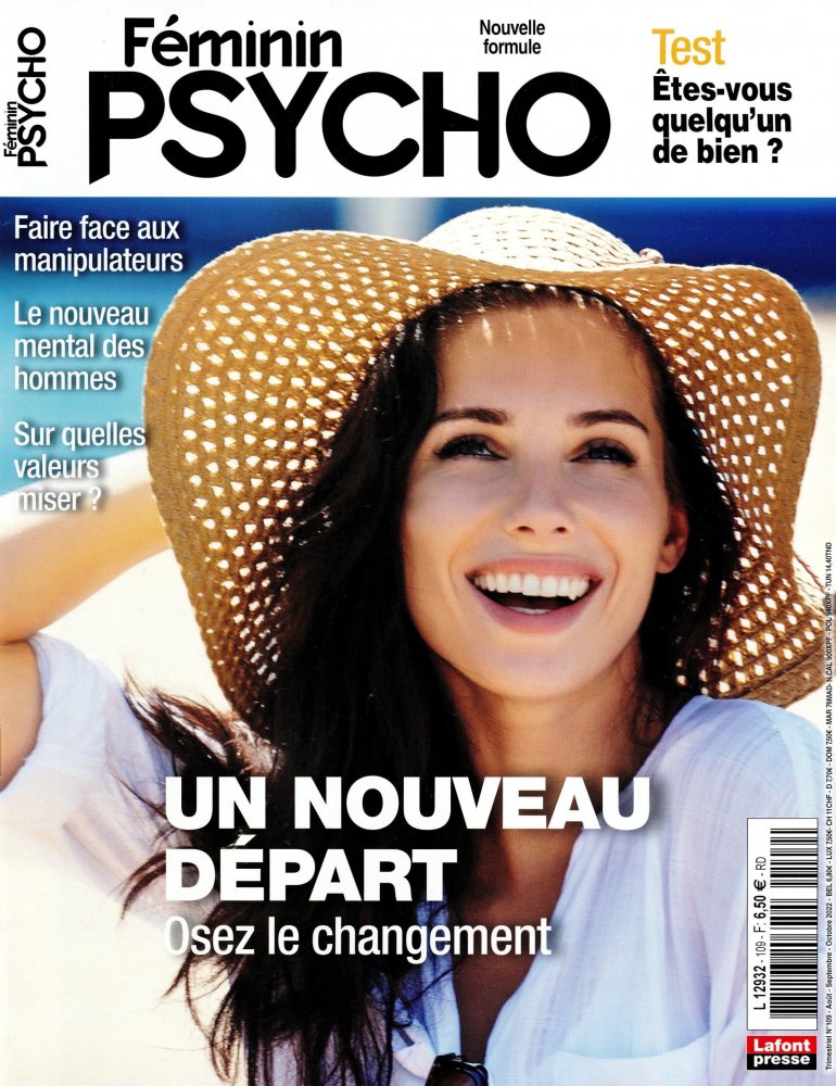 Numéro 109 magazine Féminin Psycho