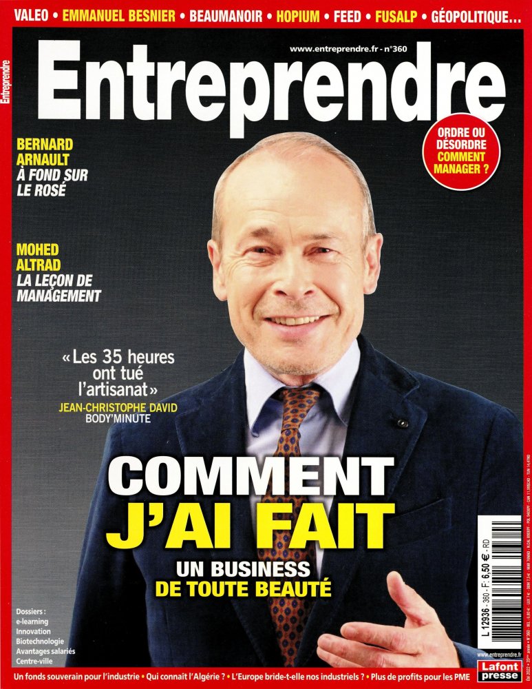 Numéro 360 magazine Entreprendre
