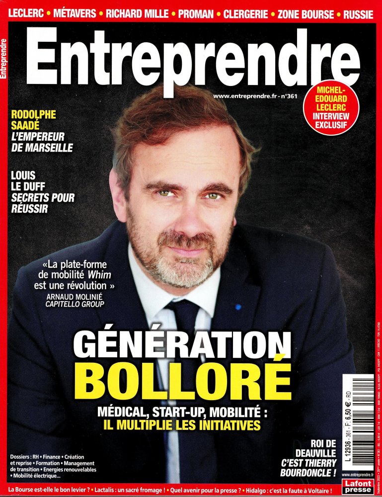 Numéro 361 magazine Entreprendre