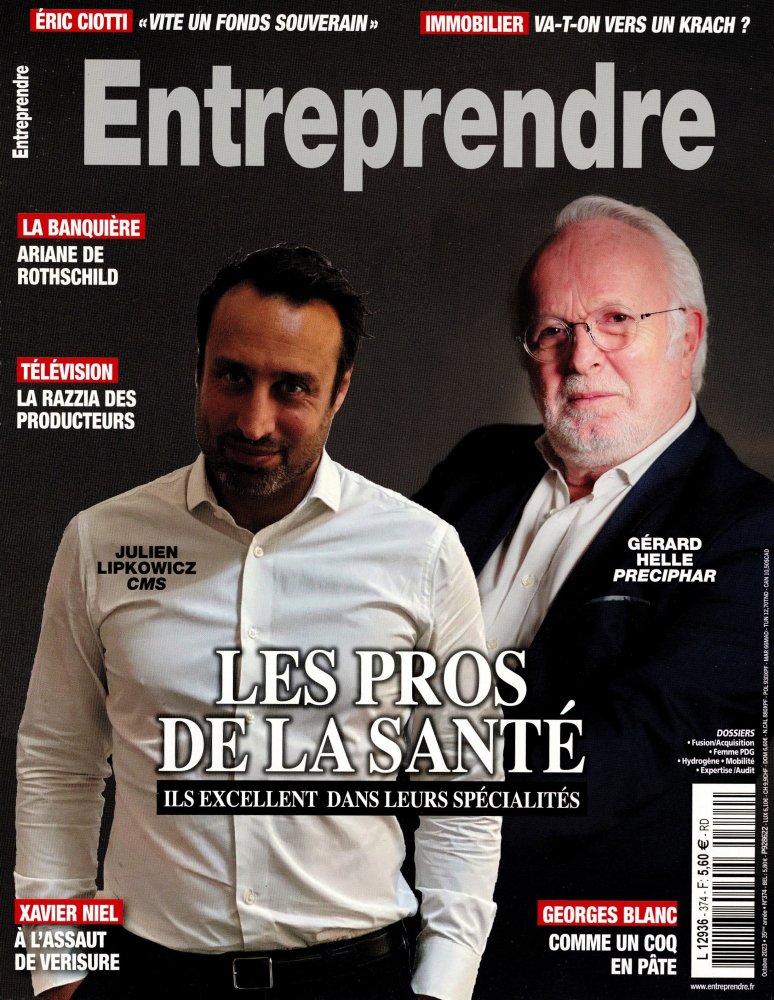 Numéro 374 magazine Entreprendre