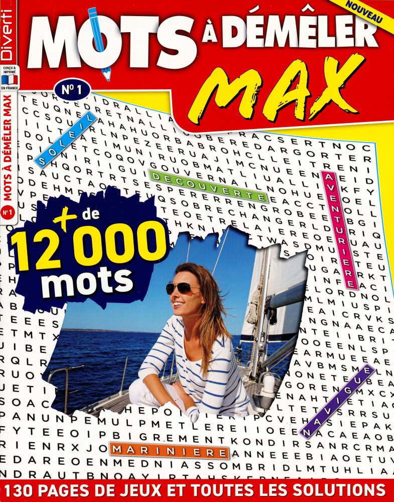 Numéro 1 magazine Diverti Mots à Démêler Max