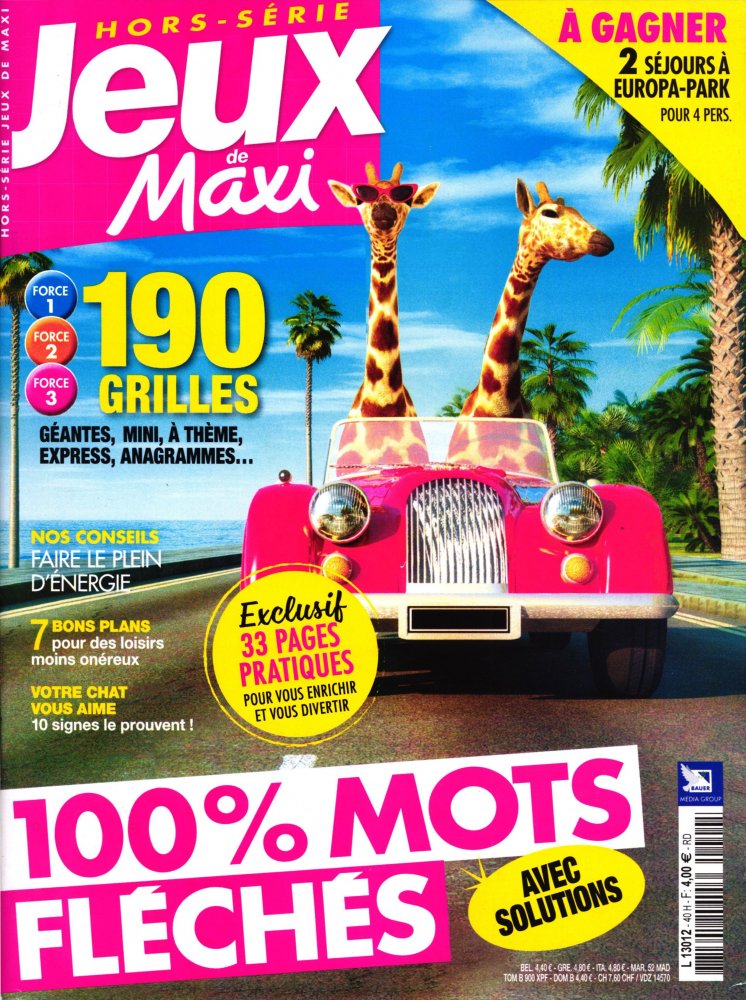 Numéro 40 magazine Jeux de Maxi Hors Série
