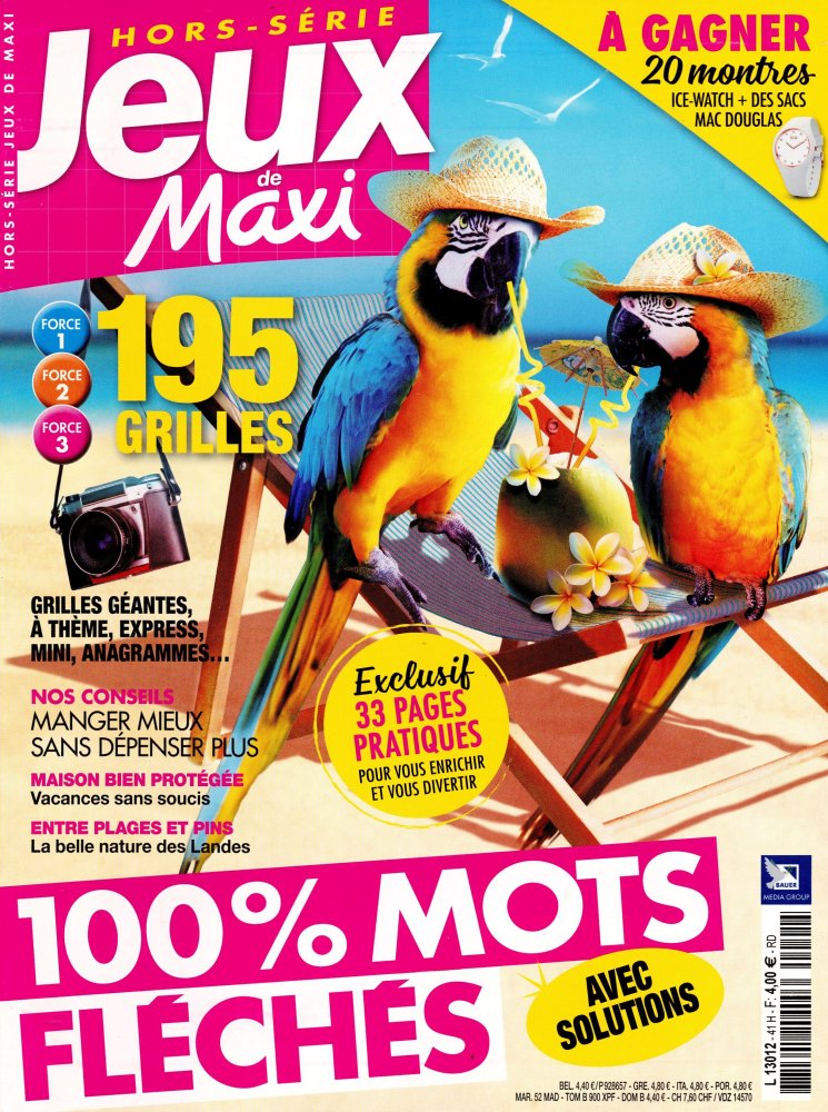 Numéro 41 magazine Jeux de Maxi Hors Série