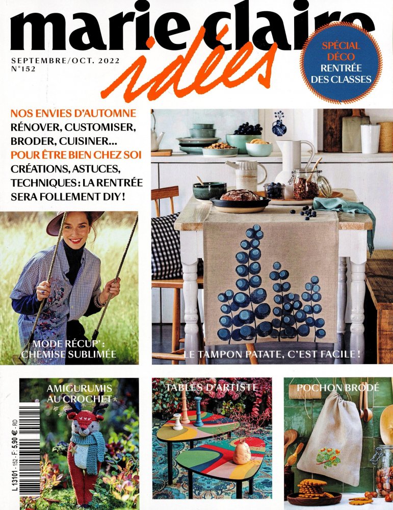 Numéro 152 magazine Marie Claire Idées