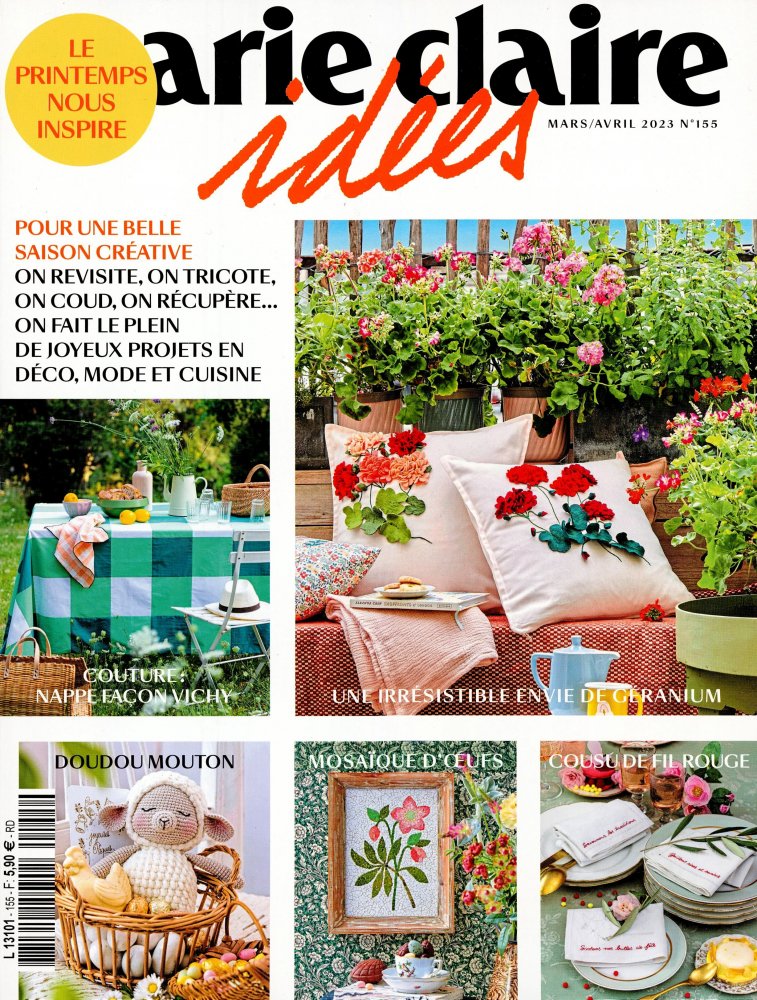 Numéro 155 magazine Marie Claire Idées