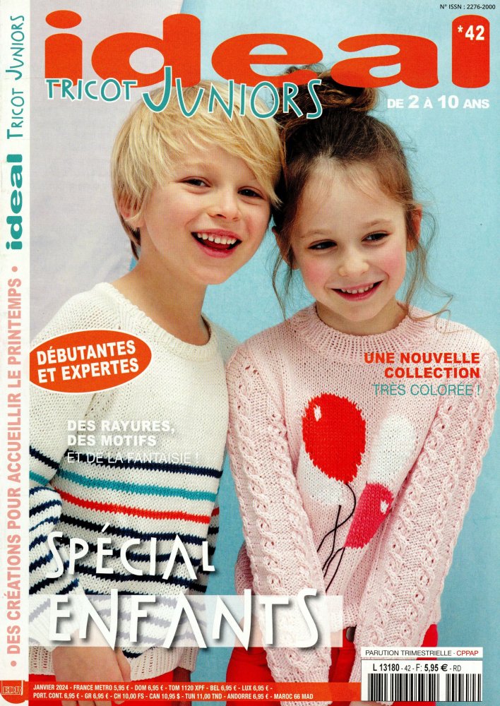 Numéro 42 magazine Idéal Tricot Juniors
